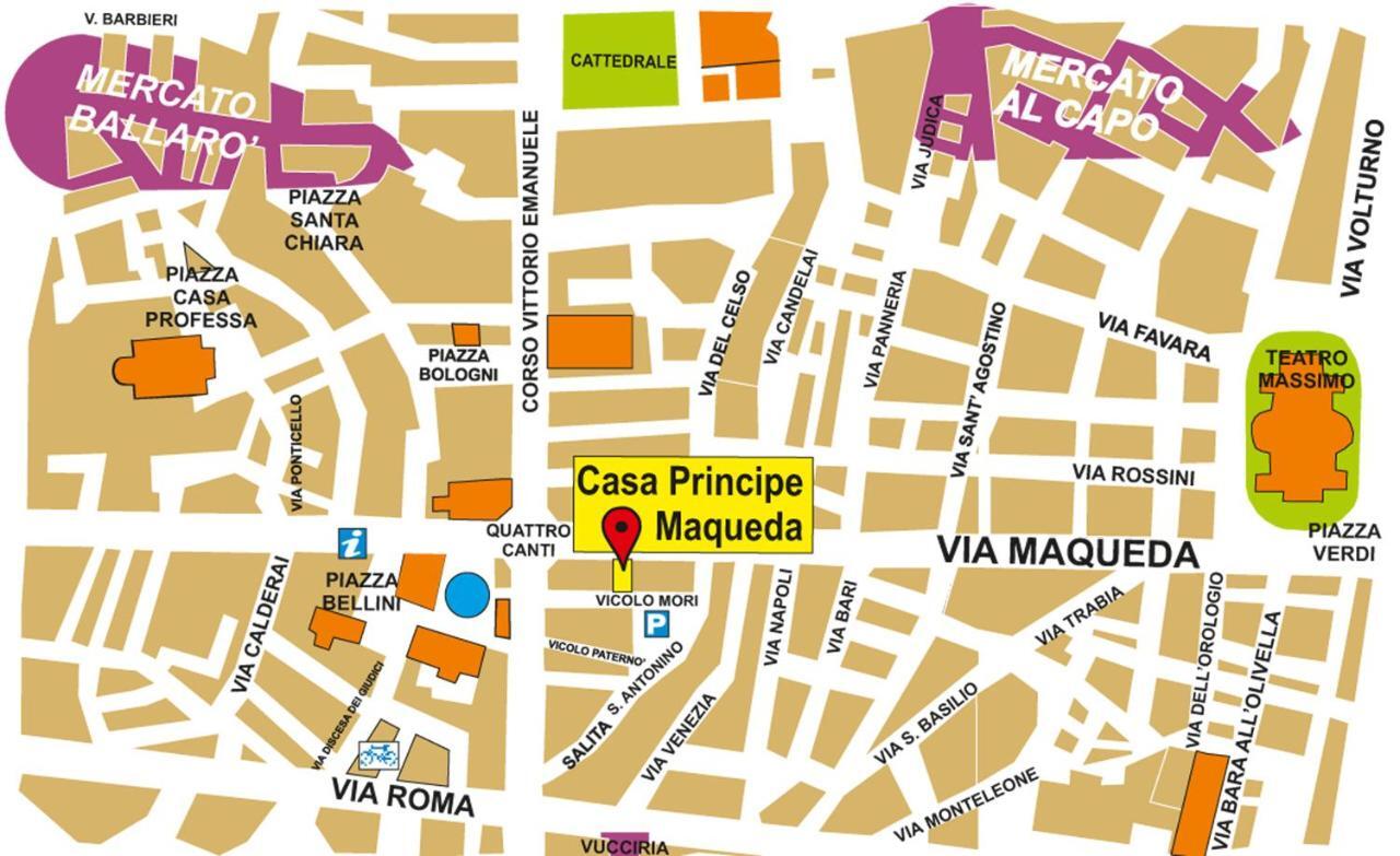 Casa Principe Maqueda Διαμέρισμα Παλέρμο Εξωτερικό φωτογραφία